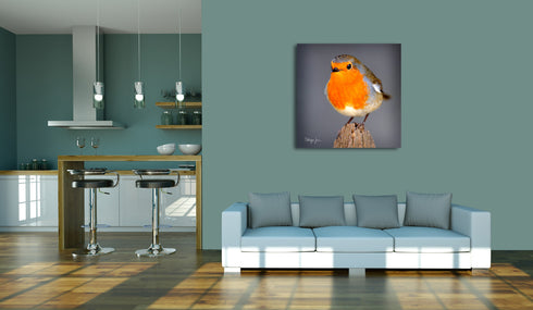 JUMBO ART - BOBBIN ON THE GATE - HUGE 1 Metre Square Canvas